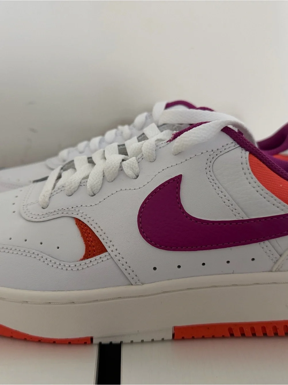 Nike Pink Mesh Trainer with White Laces